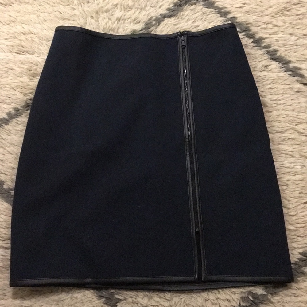 Sexy, asymmetrical Club Monaco mini skirt